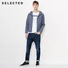 SELECTED Brand New fashion hooded long sleeves jacket men |418221509
