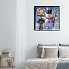 Snowman - Full Round Diamond Painting