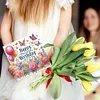 6Pcs Birthday Wishes Diamond Painting Greeting Card for Adults Beginners