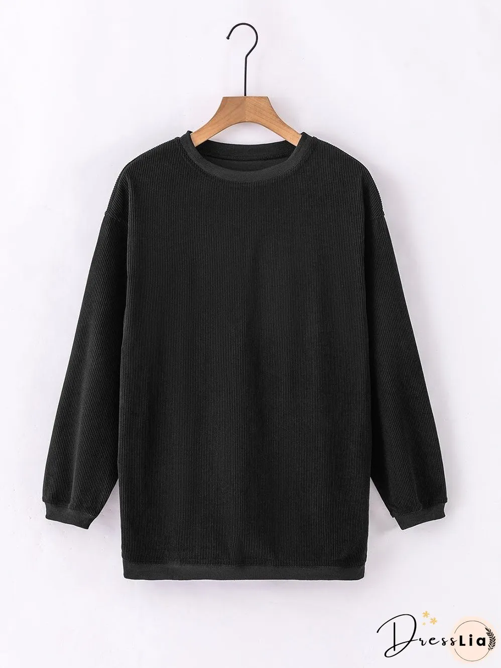 Comfy Black Long Sleeve Tee