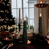 Bougie de sapin de No&euml;l LED avec t&eacute;l&eacute;commande