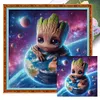 Groot-11CT Stamped Cross Stitch 40*40cm/15.75*15.75in