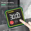 Magnetic Angle Finder Protractor Inclinometer Gauge LCD Backlight Measure Tool