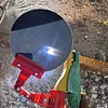 Clip-On Universal Round Shading Cover Adjustable Angle for Welding Torch(Red)