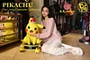 1/1 & Mini Scale Sitting Pikachu - Pokemon Resin Statue - MOMO Studio
