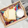 DIY Diamond Painting Wooden Tray Food Tray with Handle Living Room Decoration Butterfly Wooden Tray Kit