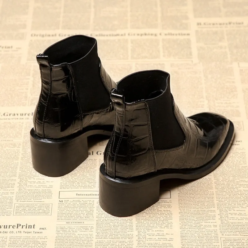 Comemore Women's Heels Martin Boots High Booties Woman 2021 2022 Autumn Winter Plush Warm Shoes Fashion Ankle Short Boot Pipe 40