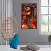 >SALE<5D Diamond Painting Kit DIY Dragon Full Square Drill Mosaic Animal Pictures