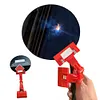 Clip-On Universal Round Shading Cover Adjustable Angle for Welding Torch(Red)
