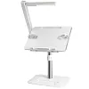 Children's Lap Table With Light, Adjustable Angle Bookshelf For Reading On The Table, Laptop Stand, Also Suitable For Tablets And Mobile Phones