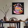 (US Local)Halloween Tea-Full Round Diamond Painting(40x40cm)
