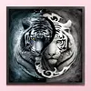 Tiger-11CT Stamped Cross Stitch Kit(40*40cm)