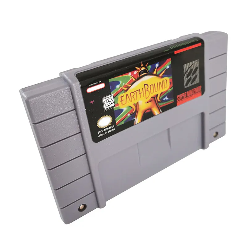 EarthBound SNES For Super Nintendo Entertainment System - 16 Bit US Version Game Cartridge