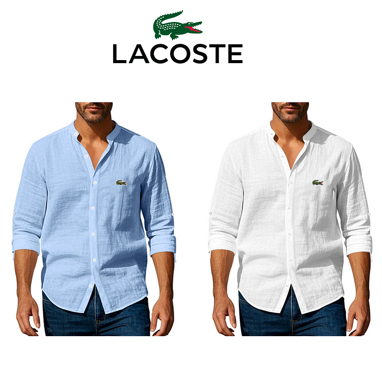 Lacoste&reg;Koszula męska letnia, 2 sztuki w opakowaniu