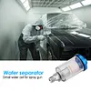 1/4 inch Water Oil Separator Inline Air Hose Filter for Spray Paint Gun