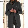 DAMSKI WEŁNIANY PŁASZCZ I KOŁNIERZ RALPH LAUREN