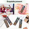 4Pcs Diamond Painting Halloween Pumpkin Skull Bookmark for Reading Enthusiasts