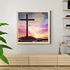 Cross-Paint by Numbers Acrylic Painting 20*20cm