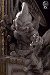 1/4 Scale Throne Super Saiyan Vegeta with LED - Dragon Ball Resin Statue - HunDian Studios