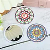 3pcs DIY Datura Diamond Painting Makeup Mirror Portable Kits