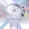 DiW Rolex Rainbow Daytona CRYSTAL In Quartz Fiber