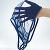 Men's Transparent Mesh Triangle Briefs Underwear See Through Bulge Pouch Underpants Brief