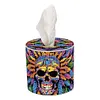 DIY Diamond Painting Handmade Tissue Holder Rhinestones Decorative Tissue Box