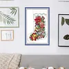 Gabriel Of The Christmas Stocking - 16CT Stamped Cross Stitch 37*52cm/14.57*20.47in(Brand)