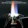 Camping Gas Stove Windproof Gas Burner Folding Furnace For Cooking Hiking Picnic