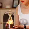 Flying Saucer Cold Aromatherapy Diffuser | No-fire Aromatherapy Diffuser + Soft Night Light Rechargeable Portable Aromatherapy Diffuser