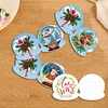 (US Local)10pcs/set Diamond Painting Special Shape Drawing Greeting Card Kit (Xmas Crystal Ball)