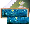 Starry Night Panorama - 11CT Stamped Cross Stitch 149*54cm/58.66*21.26in