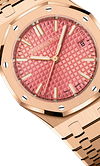 Rose Gold 904L Steel Pink Dial - Watch - 34mm