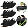 1.5L Bicycle Storage Pouch Bike Frame Bag Cycling Storage Bag for Outdoor Riding