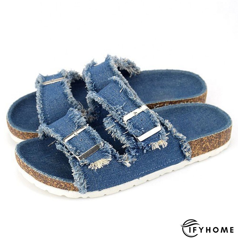Women's Date Denim Slipper | IFYHOME
