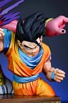 1/8 Scale Mystic Son Gohan vs Majin Buu Bust Statue - Dragon Ball Statue - WarXjackie Studio