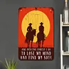 (Multi Style)Cowboy - Vintage Metal Signs - 20*30cm
