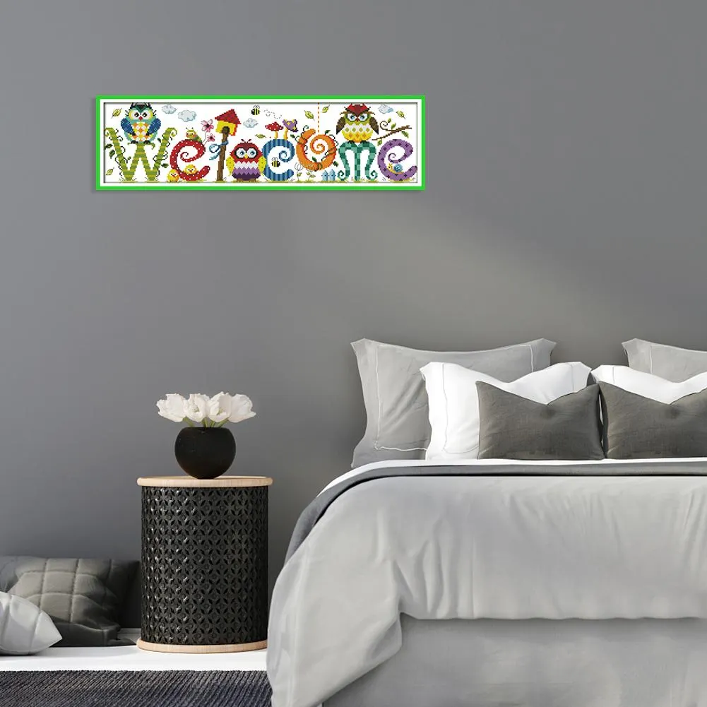 Cross Stitch - Welcome(58*17cm)