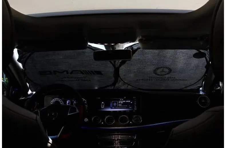 Car customized front windshield sun visor (with car LOGO)