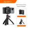 UURIG Smartphone Camera Shutter Remote Handle Grip with Detachable Wireless Remote Control,Three-Speed Adjustable Fill Light for iPhone Samsung Google OnePlus Phones Video/Photo Shooting