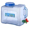 8L Water Container No Leakage Portable Camping Water Jug with Spigot Water Tank