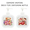 A Set of Two Multifunctional Diamond Painting Reusable Liquid Bottles DIY Special Shaped Drill Craft Kits