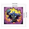 Batman Wall - 11CT Stamped Cross Stitch 50*45cm