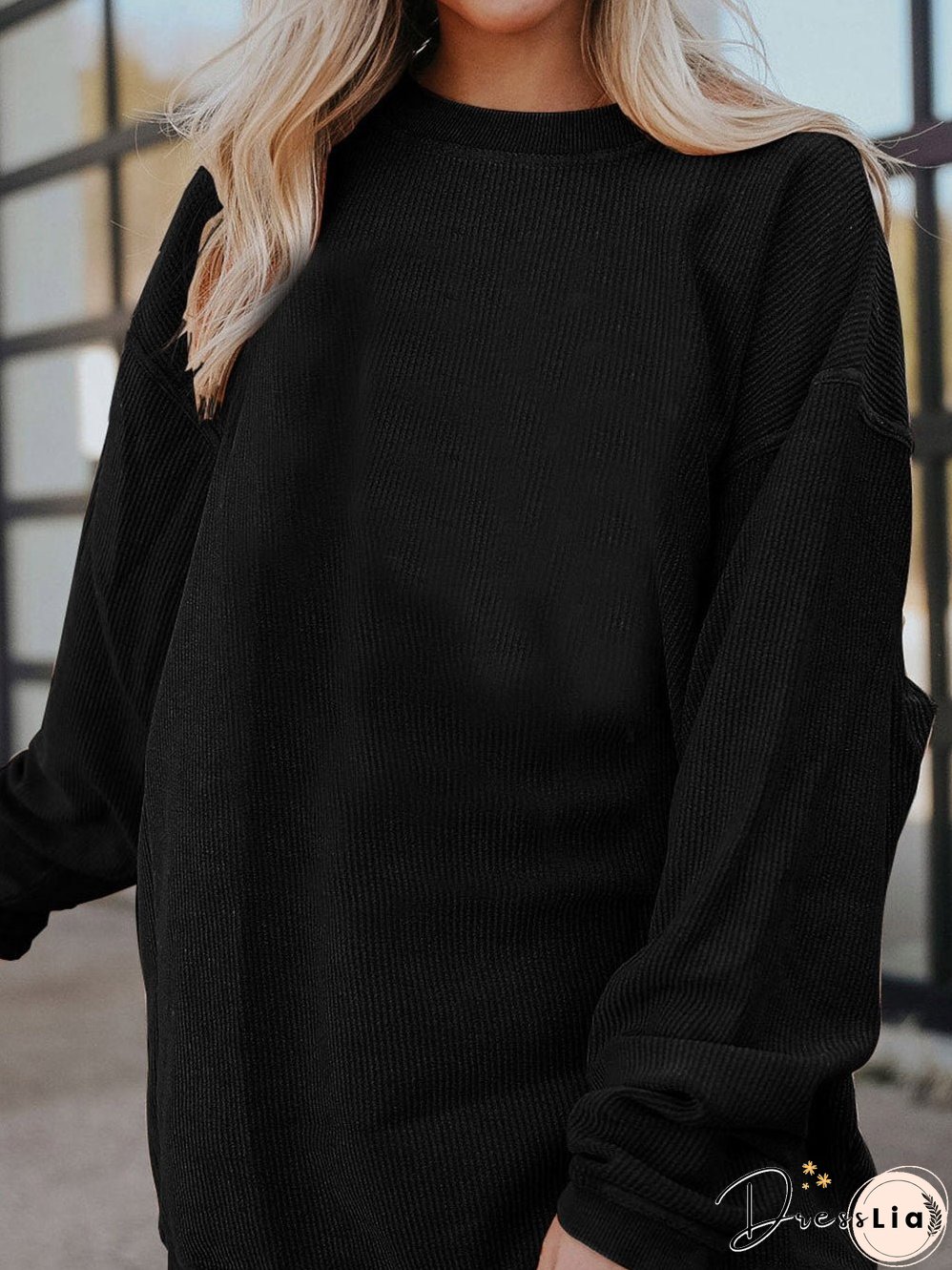Comfy Black Long Sleeve Tee