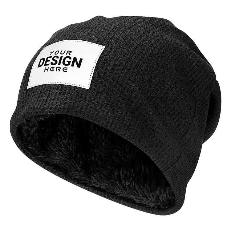Personalized Design  Plush Pullover Cap