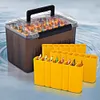 Plastic Fishing Box Minnow Squid Jig Hard Bait Container Hard Lure Sea Tool Case