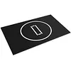 [US Local Warehouse] Wrestling Mat 10ft X 6.6ft Jiu Jitsu Mats Judo Mat with 3cm Thickness for PE Training Yoga BJJ MMA Grappling Boxing Martial Art (Black)