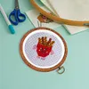 (US Local)Round Embroidery Hoops Circle Cross Stitch Hoop Ring for Quilting Stitching