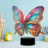 DIY 5D Diamond Painting Acrylic Butterfly  Night Light Lamp Home Decoration Ornament Gift Kit