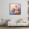 (Multi-Style) Flowers-11CT Stamped Cross Stitch 40*40cm/15.75*15.75in